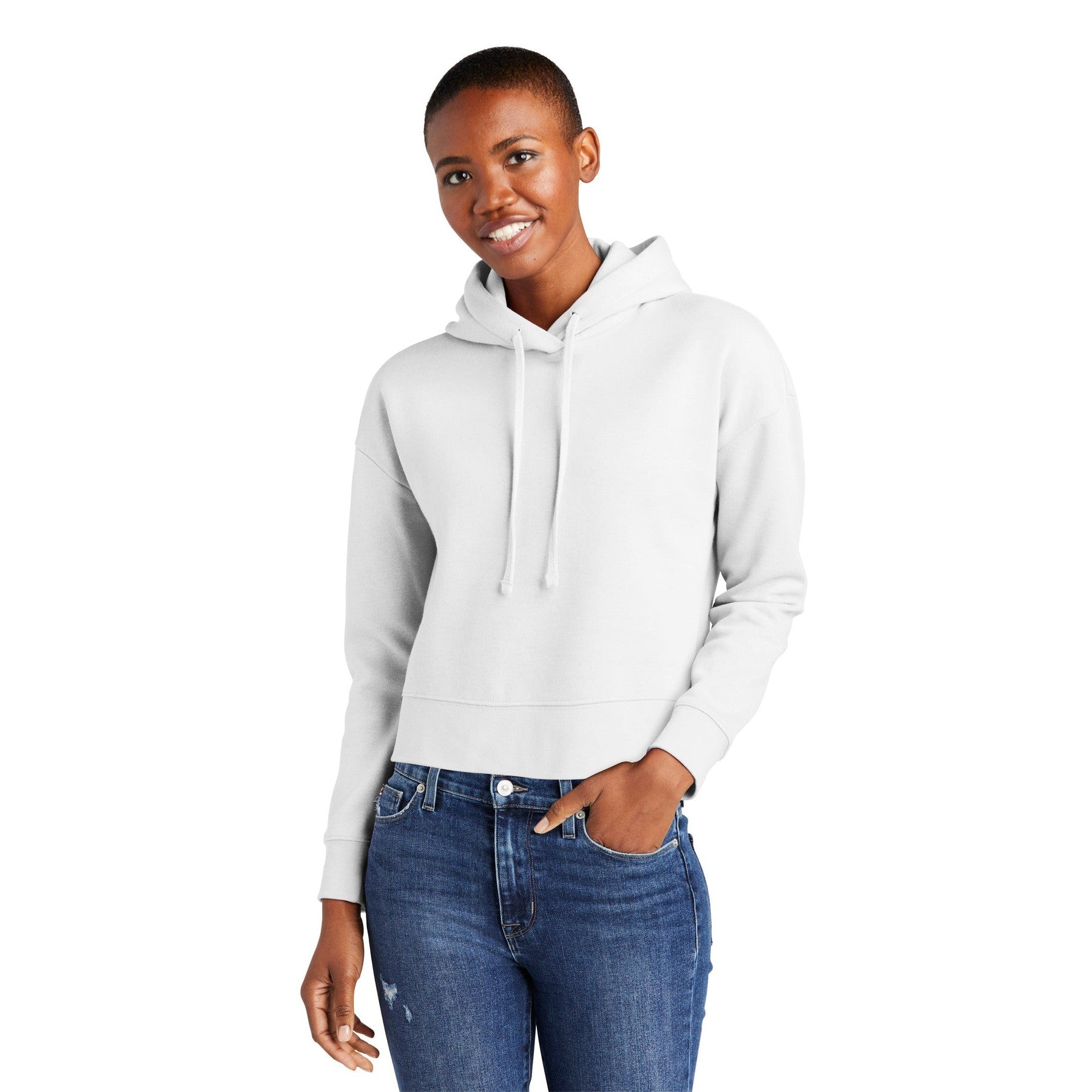 District-District® Women's V.I.T.™ Fleece Hoodie DT6101-MedTech-11
