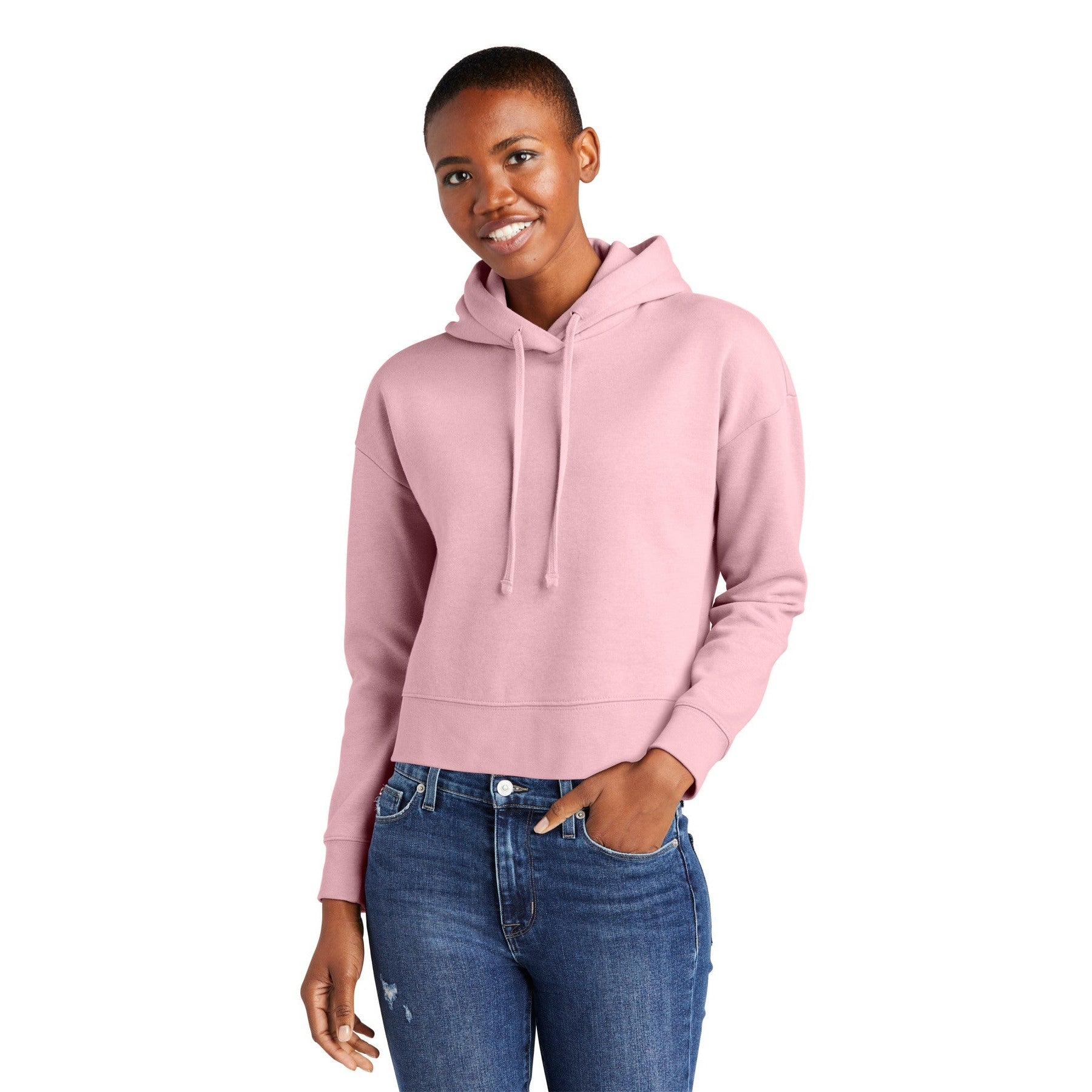District-District® Women's V.I.T.™ Fleece Hoodie DT6101-MedTech-12