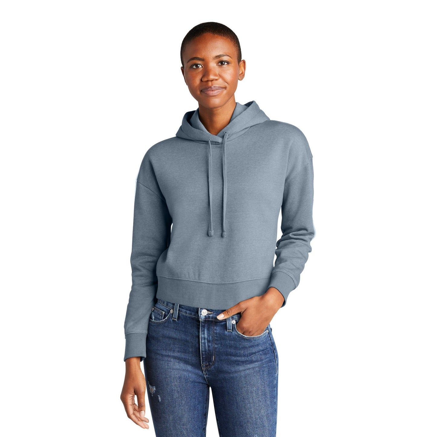 District-District® Women's V.I.T.™ Fleece Hoodie DT6101-MedTech-5
