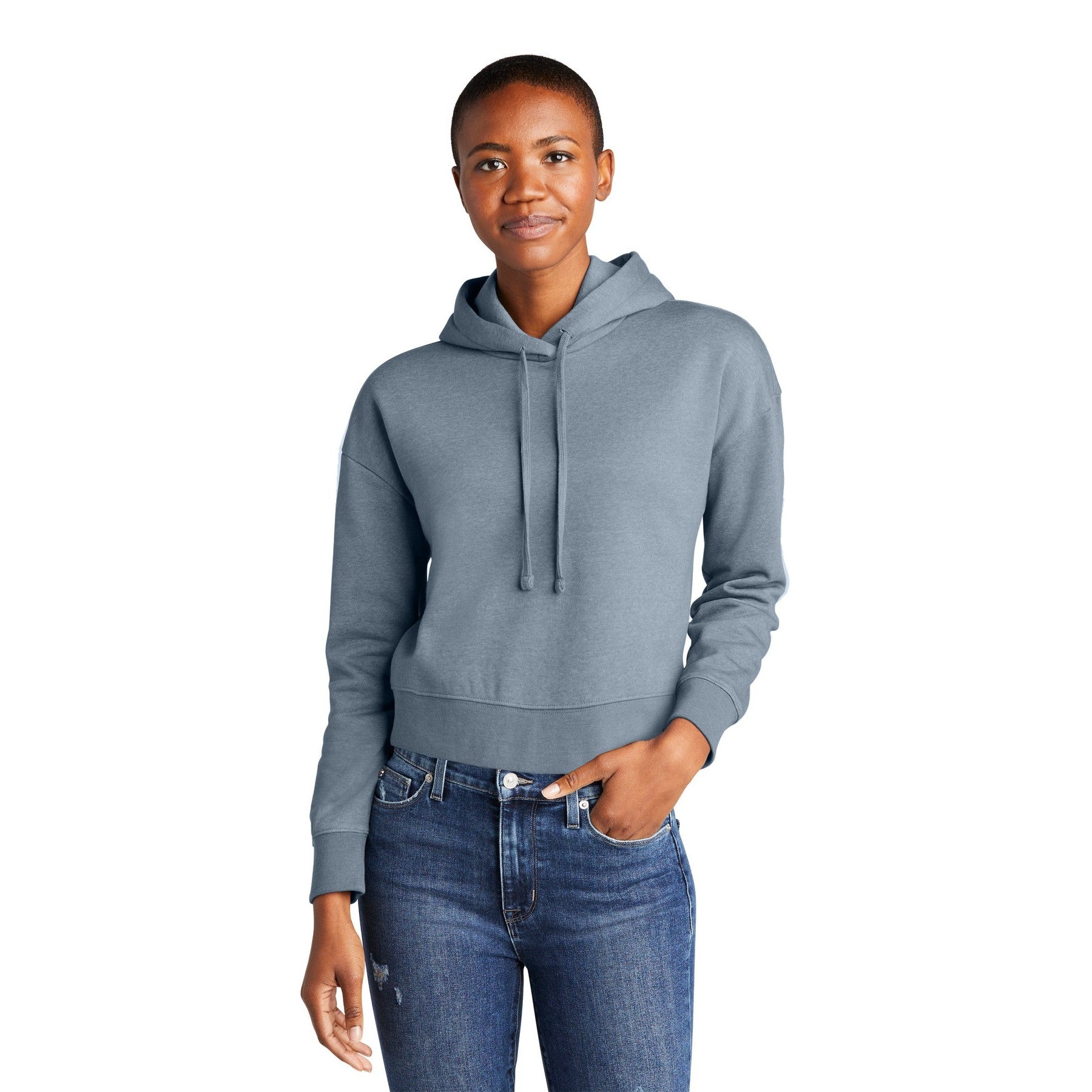 District-District® Women's V.I.T.™ Fleece Hoodie DT6101-MedTech-5
