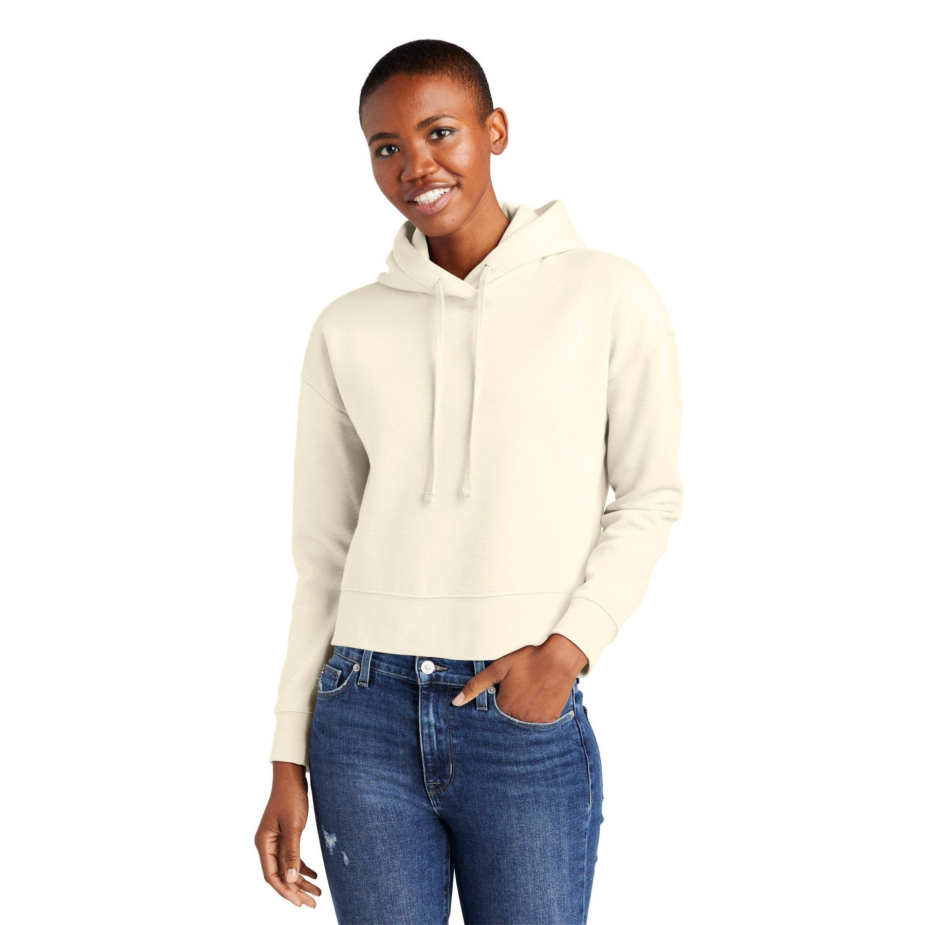 District-District® Women's V.I.T.™ Fleece Hoodie DT6101-MedTech-6