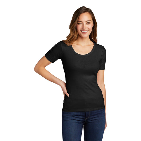 District-District® Women's V.I.T.™Rib Scoop Neck Tee DT6020-MedTech-1