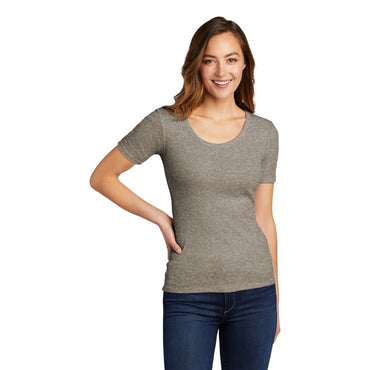 District-District® Women's V.I.T.™Rib Scoop Neck Tee DT6020-MedTech-2