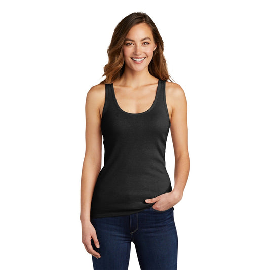 District-District® Women's V.I.T.™Rib Tank DT6021-MedTech-1