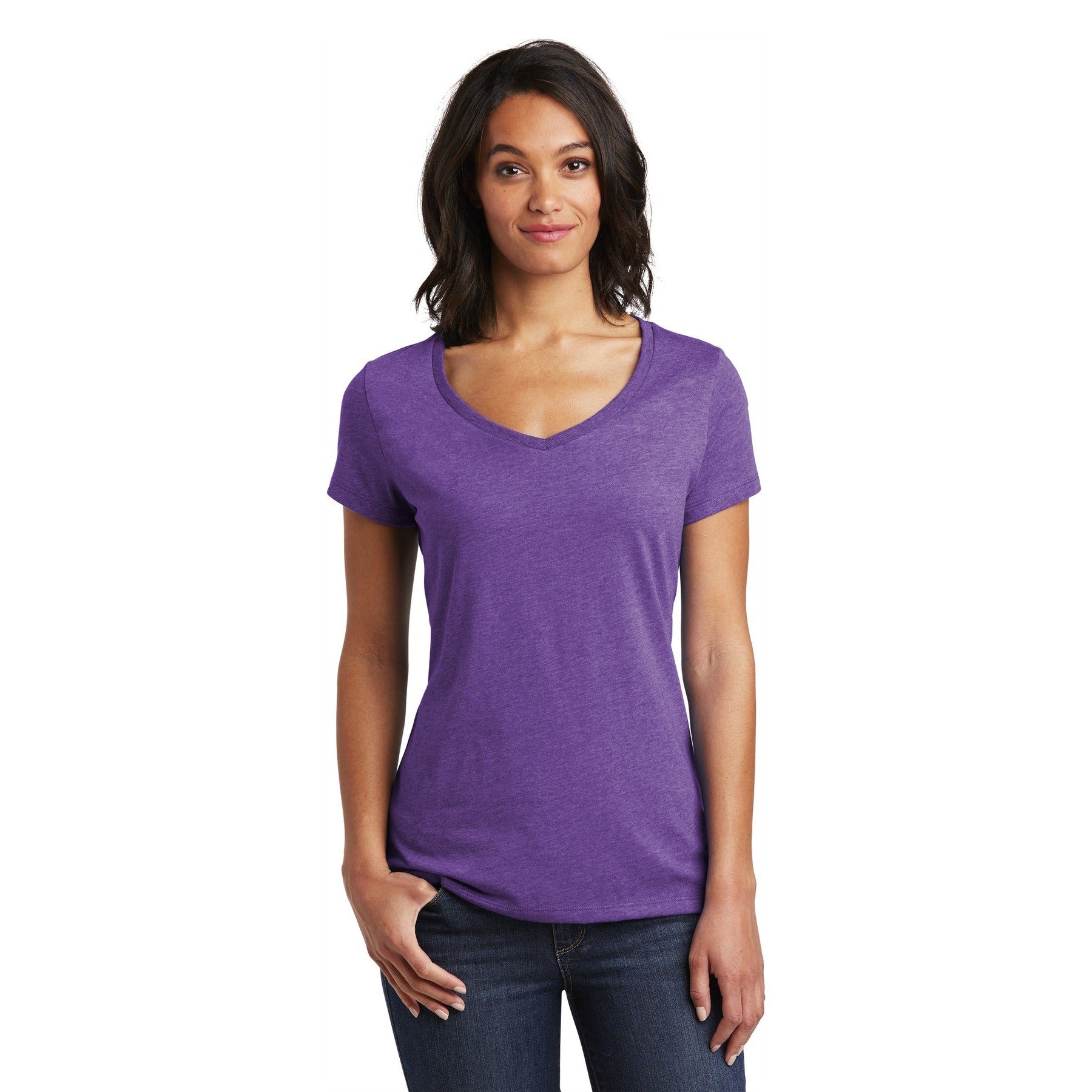 District-District ® Women's Very Important Tee ® V-Neck. DT6503-MedTech-12
