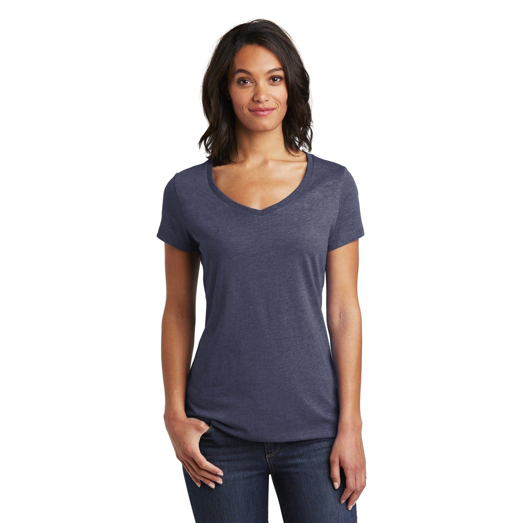 District-District ® Women's Very Important Tee ® V-Neck. DT6503-MedTech-11