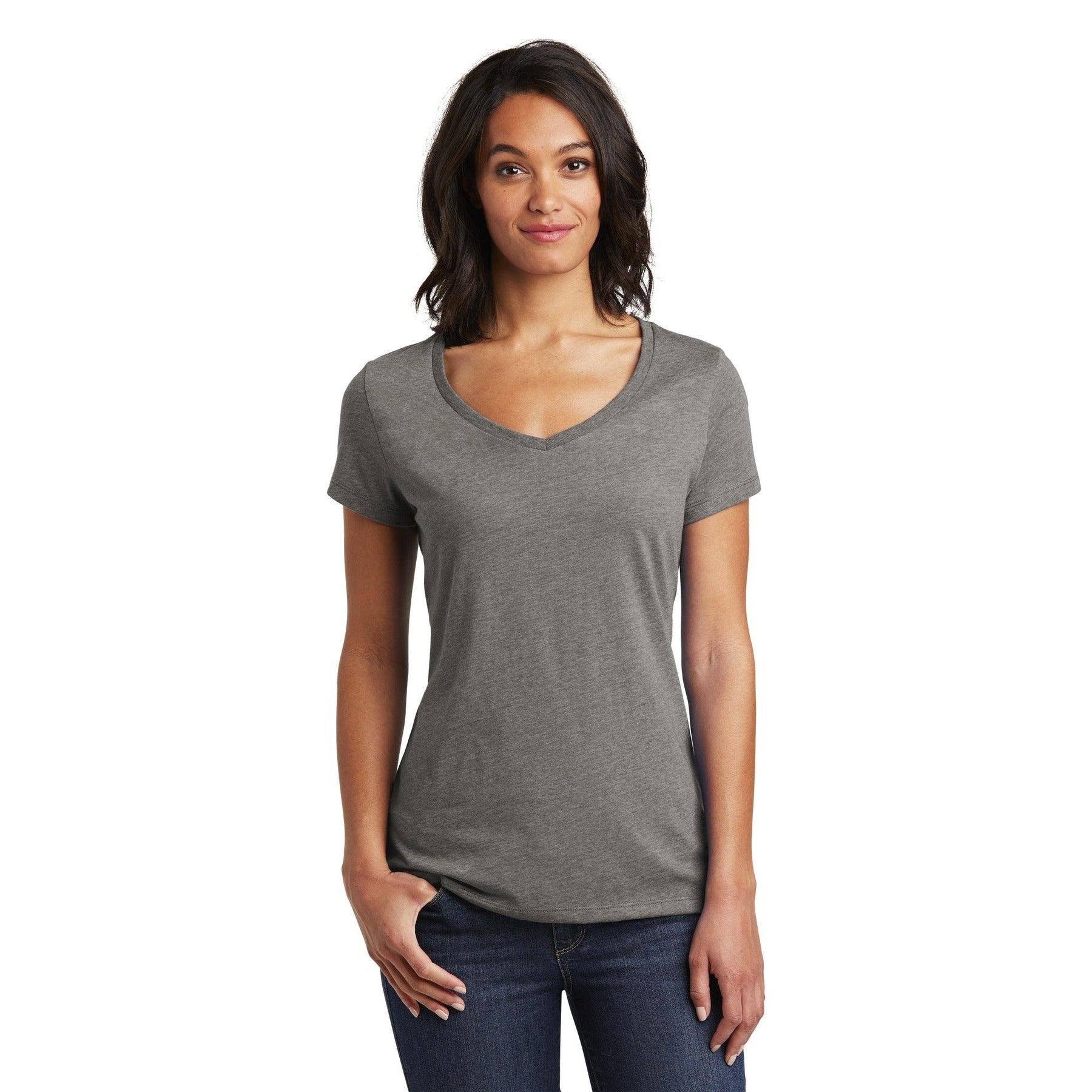 District-District ® Women's Very Important Tee ® V-Neck. DT6503-MedTech-8