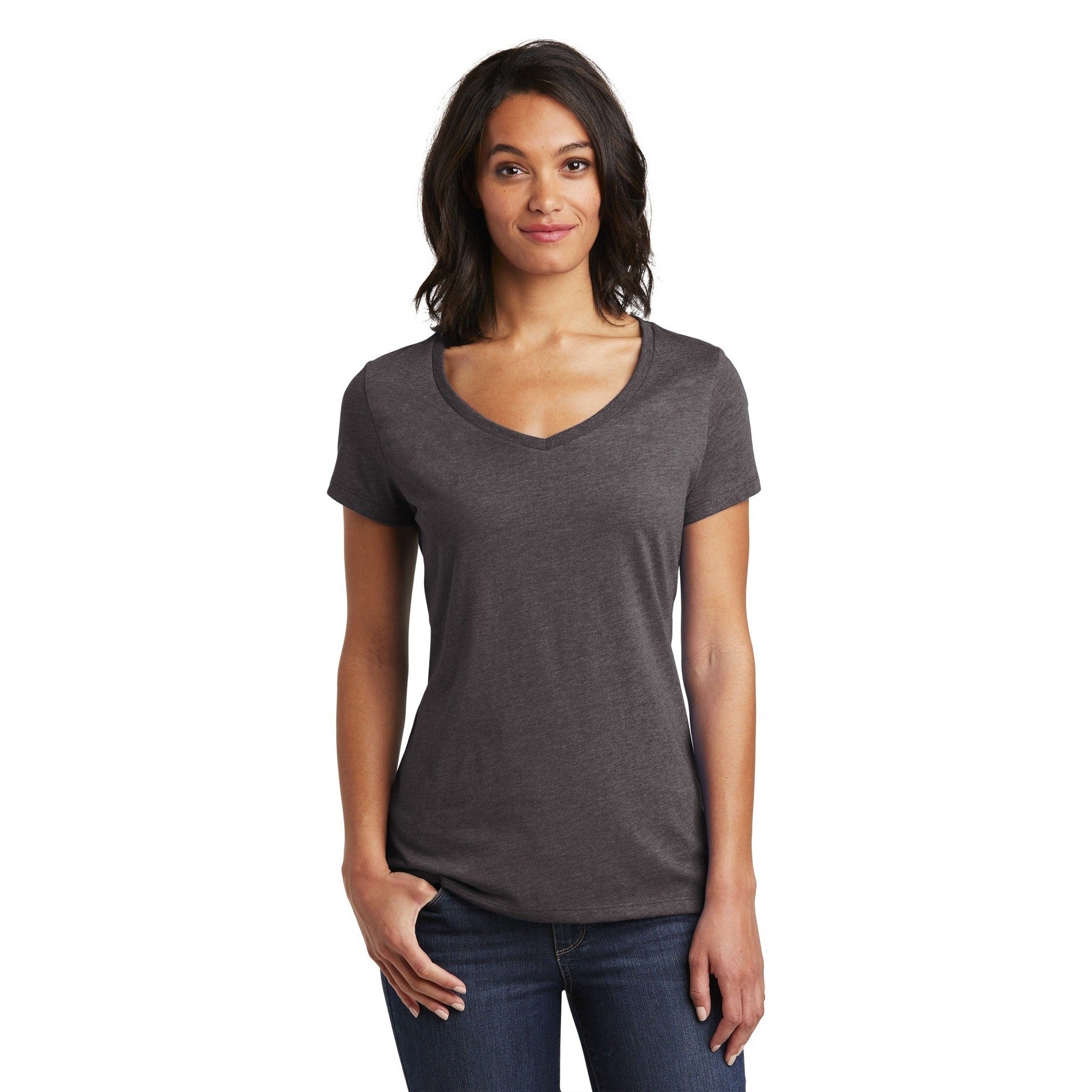 District-District ® Women's Very Important Tee ® V-Neck. DT6503-MedTech-10