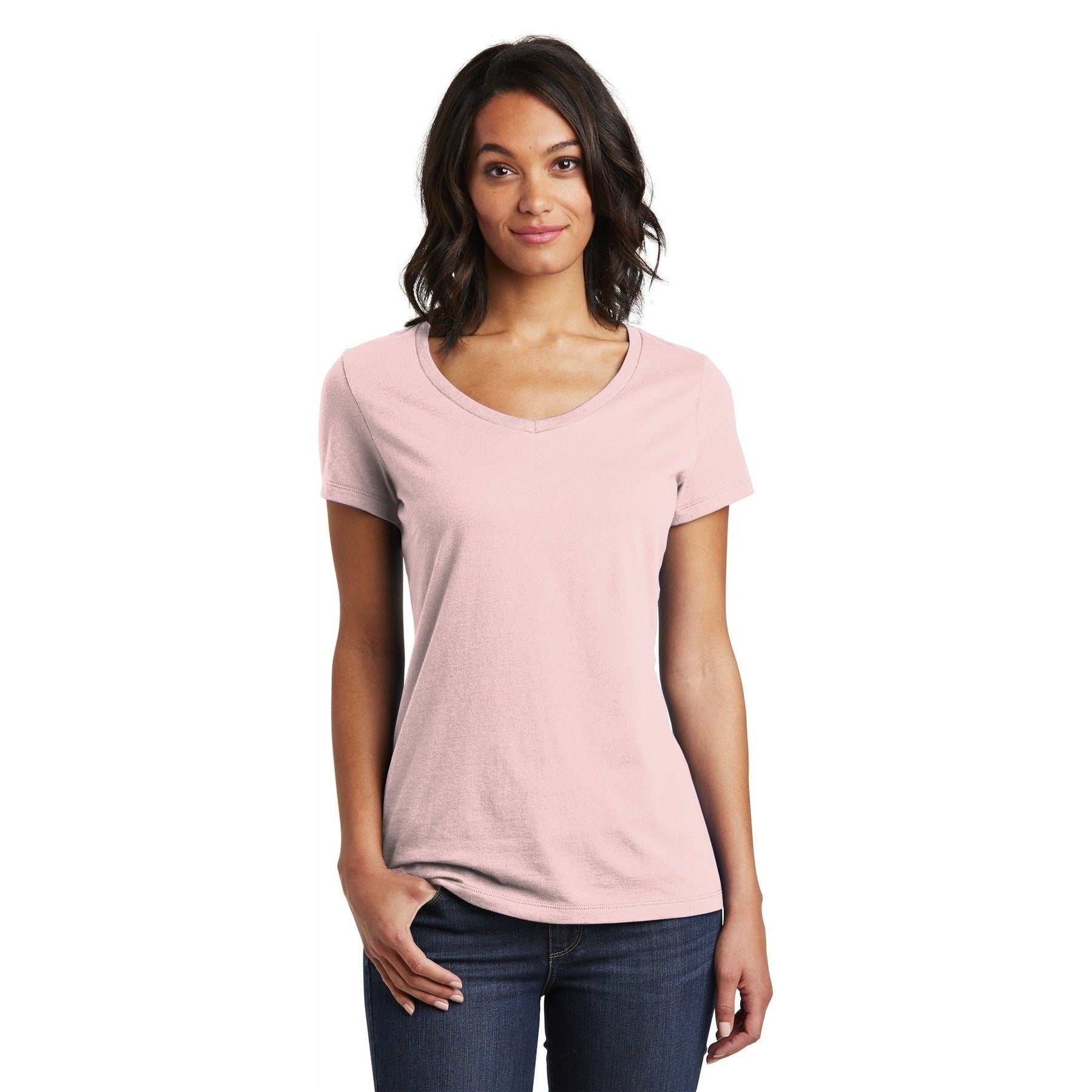District-District ® Women's Very Important Tee ® V-Neck. DT6503-MedTech-5