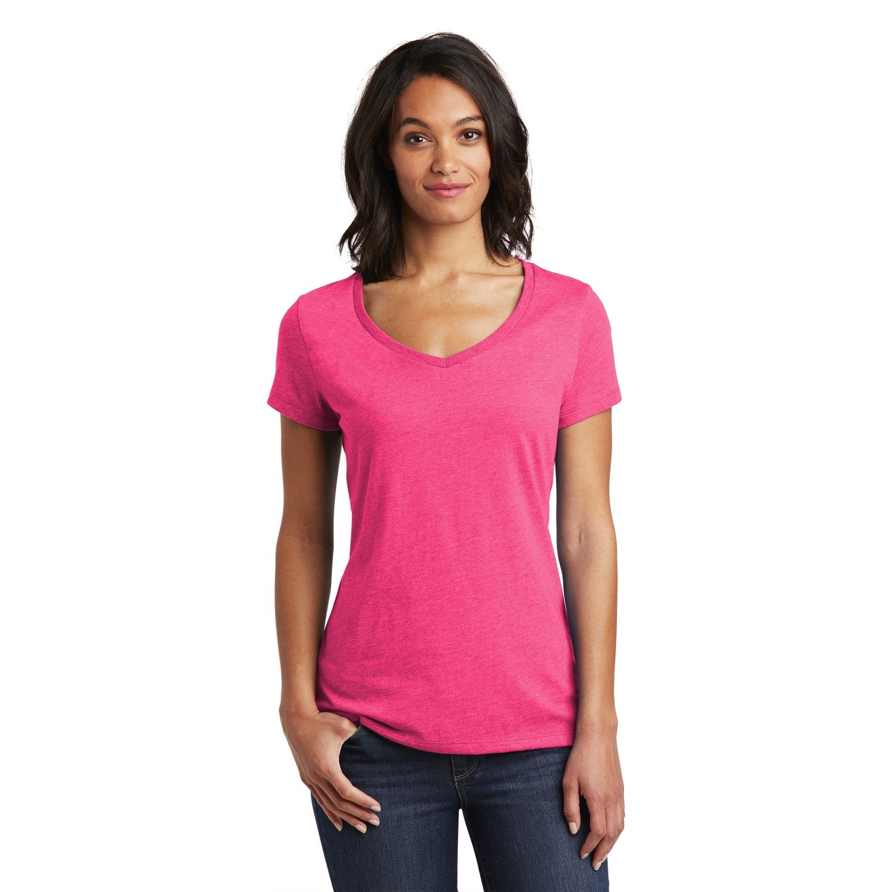 District-District ® Women's Very Important Tee ® V-Neck. DT6503-MedTech-7