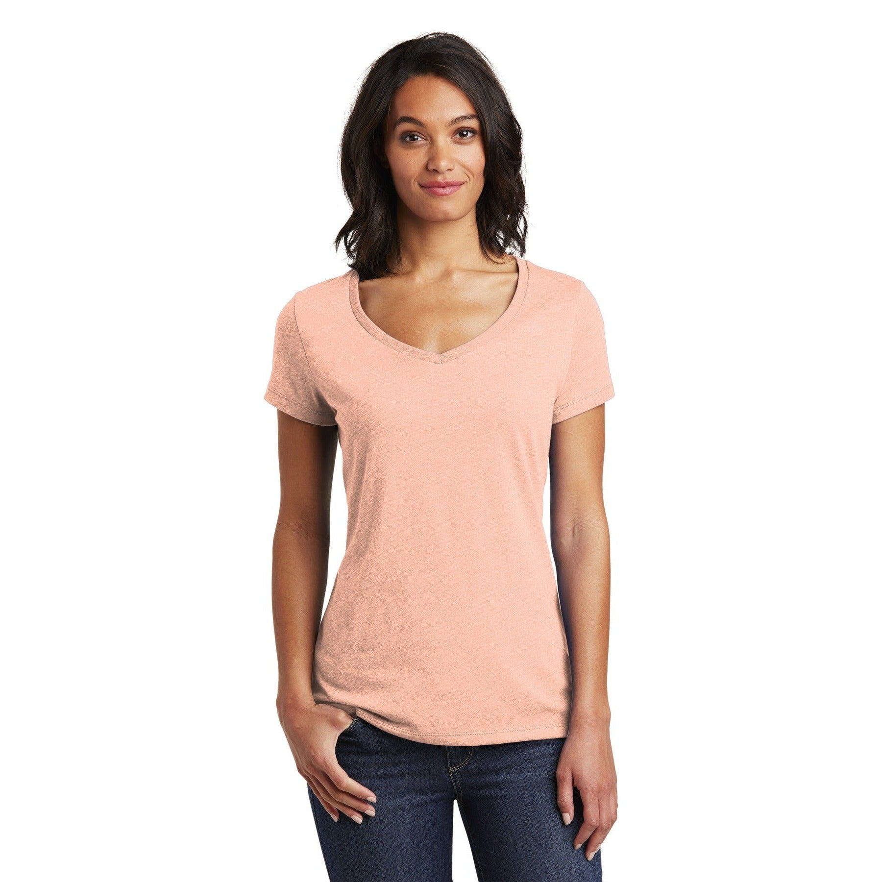 District-District ® Women's Very Important Tee ® V-Neck. DT6503-MedTech-6