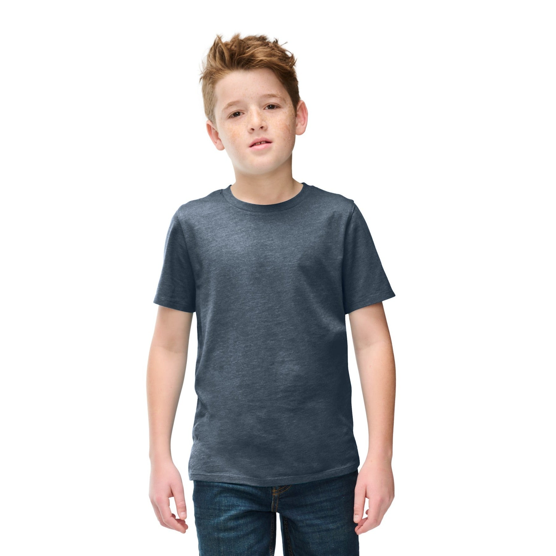 District-District® Youth Perfect Blend® CVC Tee DT108Y-MedTech-5
