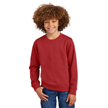 District-District® Youth V.I.T.™ Fleece Crew DT6104Y-MedTech-2