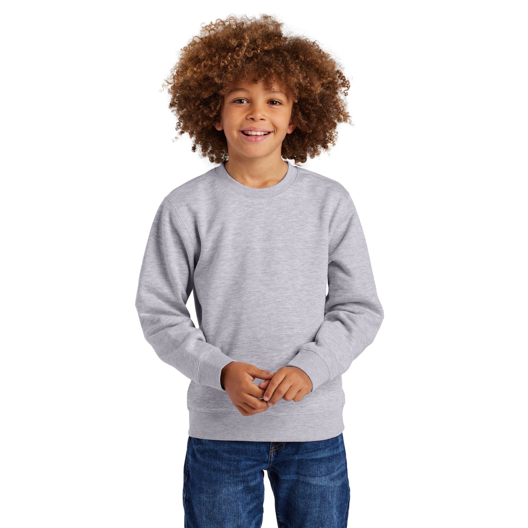 District-District® Youth V.I.T.™ Fleece Crew DT6104Y-MedTech-6