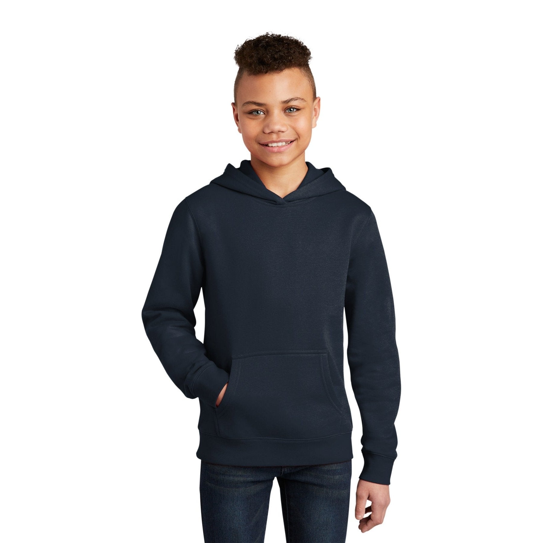 District-District® Youth V.I.T.™Fleece Hoodie DT6100Y-MedTech-6