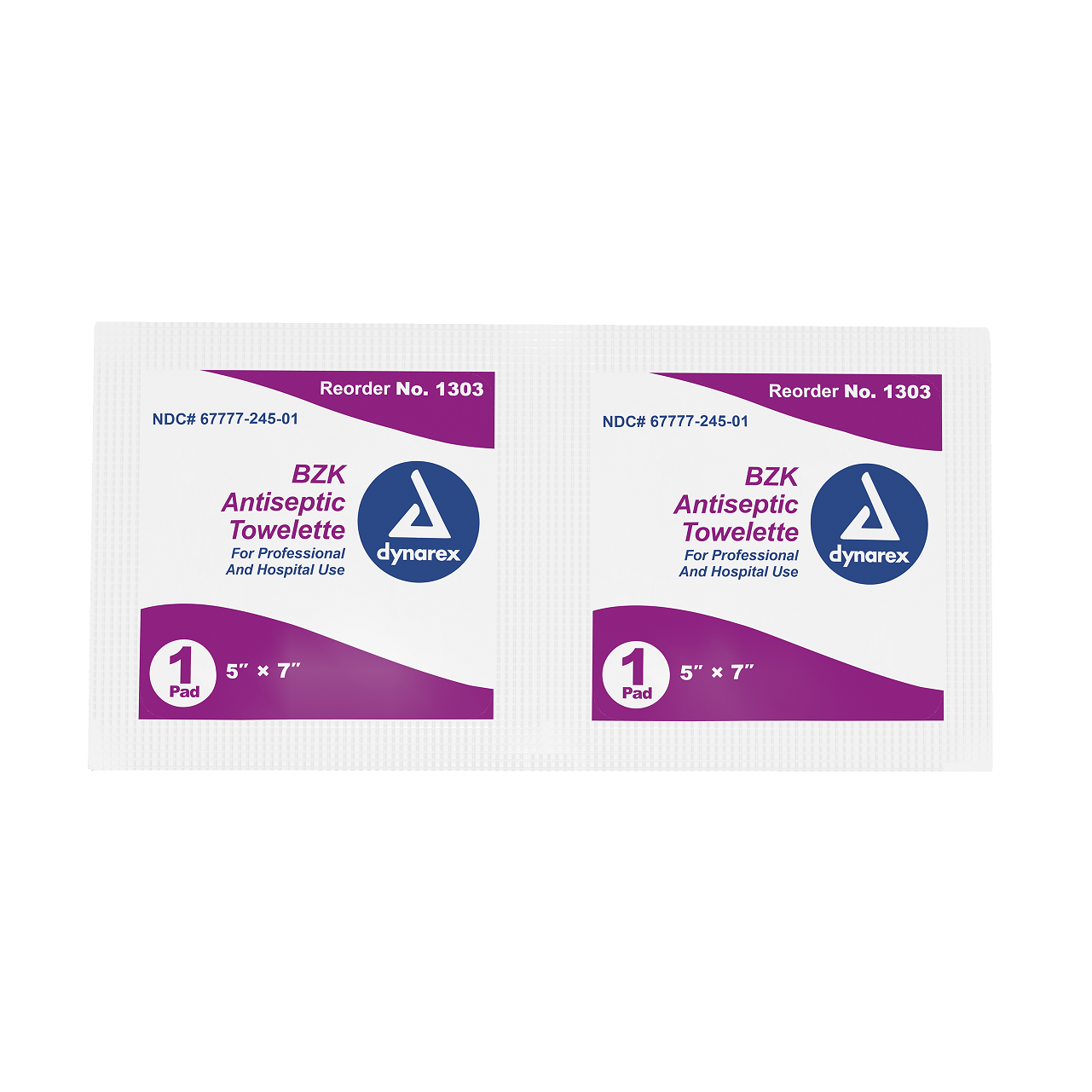 Dynarex-Dynarex® BZK Antiseptic Towelettes BX/100-MedTech-2