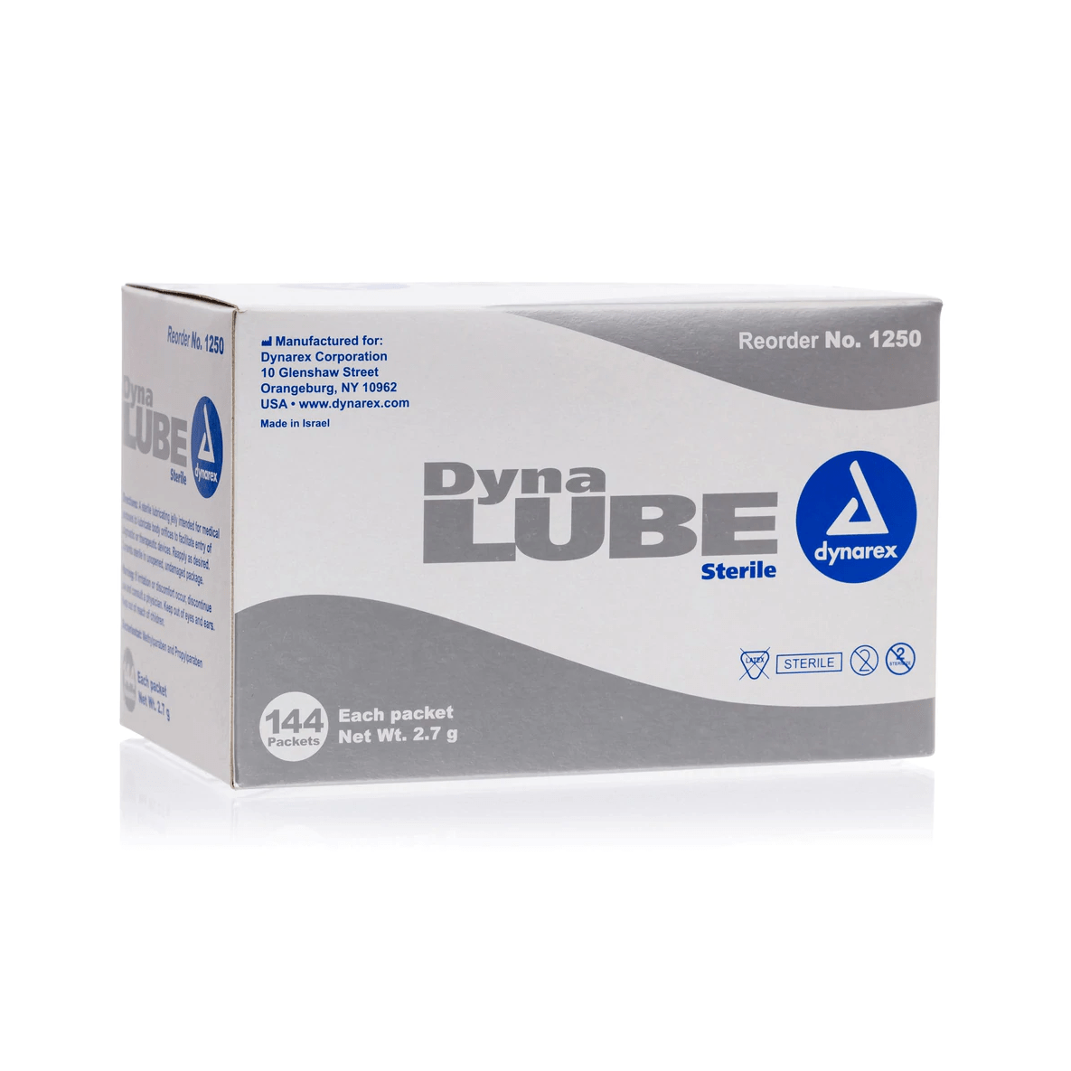 Dynarex-Dynarex® DynaLube® Lubricating Jelly 2.7gm-MedTech-3