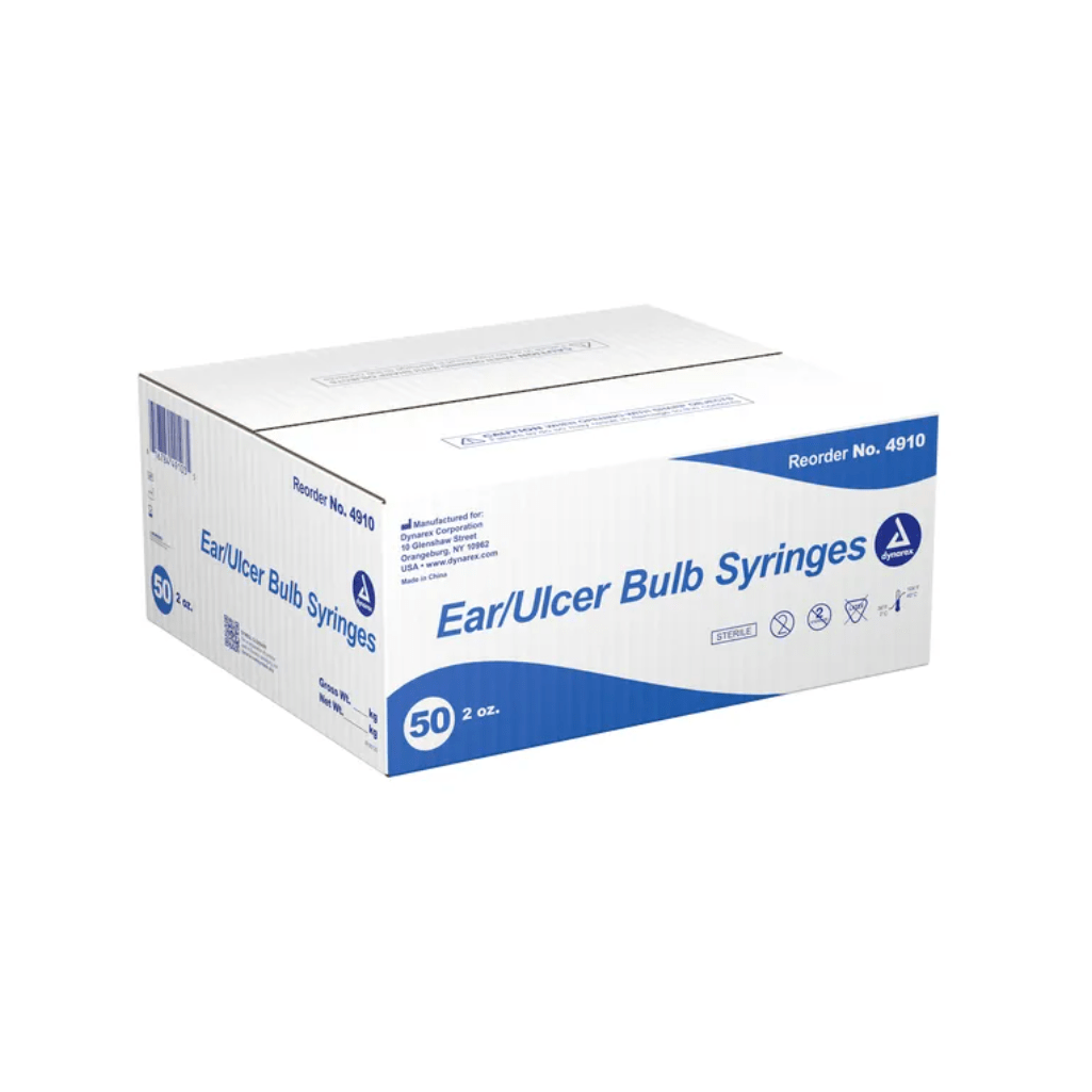 Dynarex-Dynarex® Ear, Nose, Ulcer Bulb Syringe, 2 oz-MedTech-2