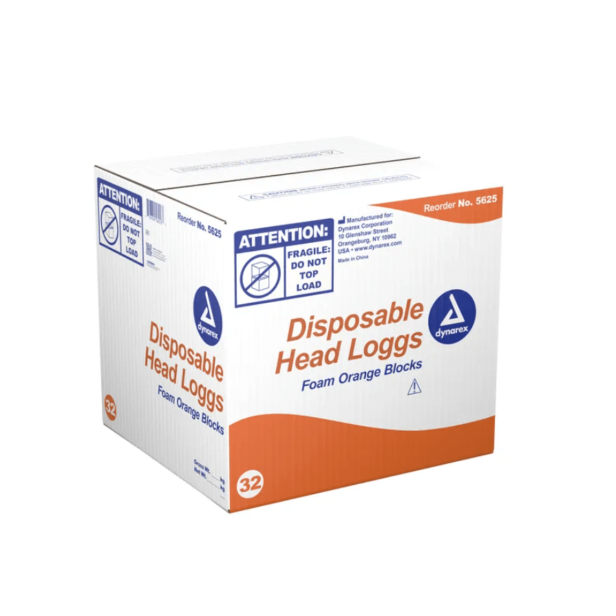 Dynarex-Dynarex® Head Loggs, Disposable, Orange CS/16-MedTech-2