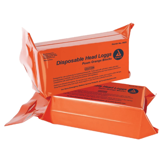Dynarex-Dynarex® Head Loggs, Disposable, Orange CS/16-MedTech-1