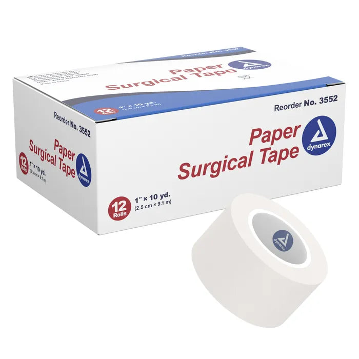 Dynarex-Dynarex® Paper Surgical Tape, 1" x 10yds-MedTech-1