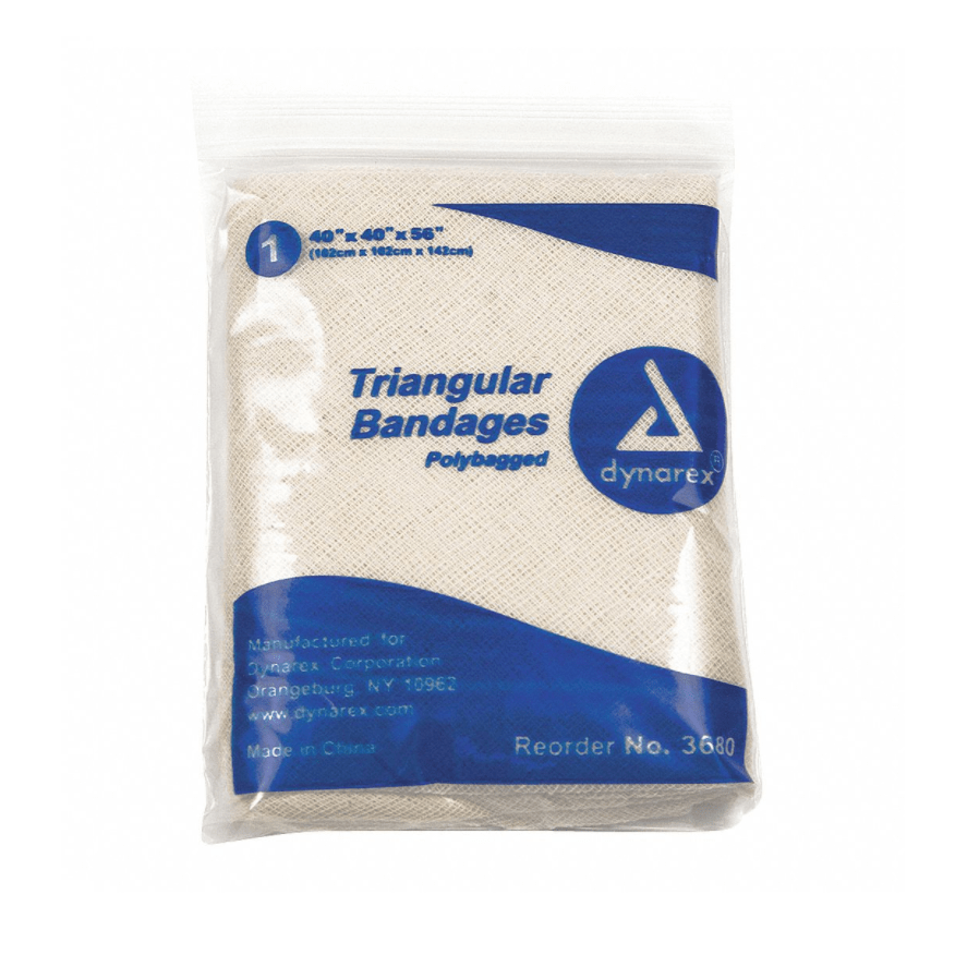 Dynarex-Dynarex® Triangular Bandage 40" x 40" x 56"-MedTech-1