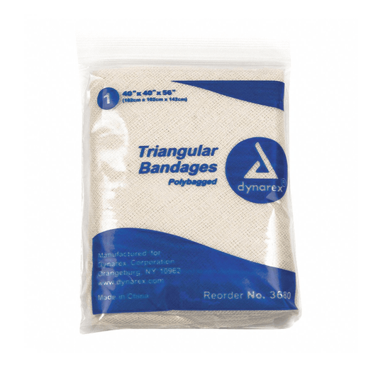 Dynarex-Dynarex® Triangular Bandage 40" x 40" x 56"-MedTech-1