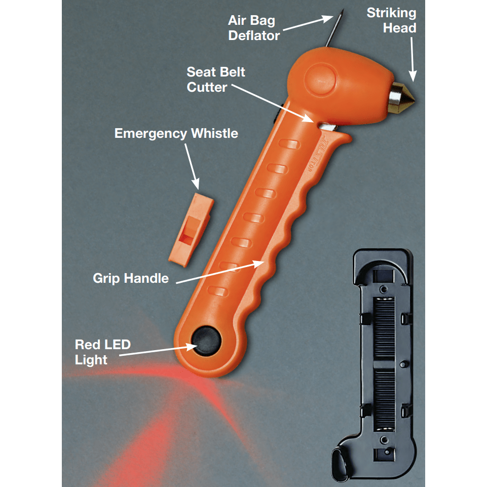 EMI Medical Products-EMI Medical Products Extricator 5-in-1 Lifesaver Hammer™, 7"-MedTech-2