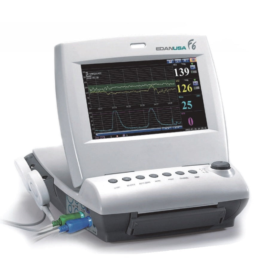 Edan USA-Edan® F6 Dual Fetal Monitor, Twins FHR-MedTech-1