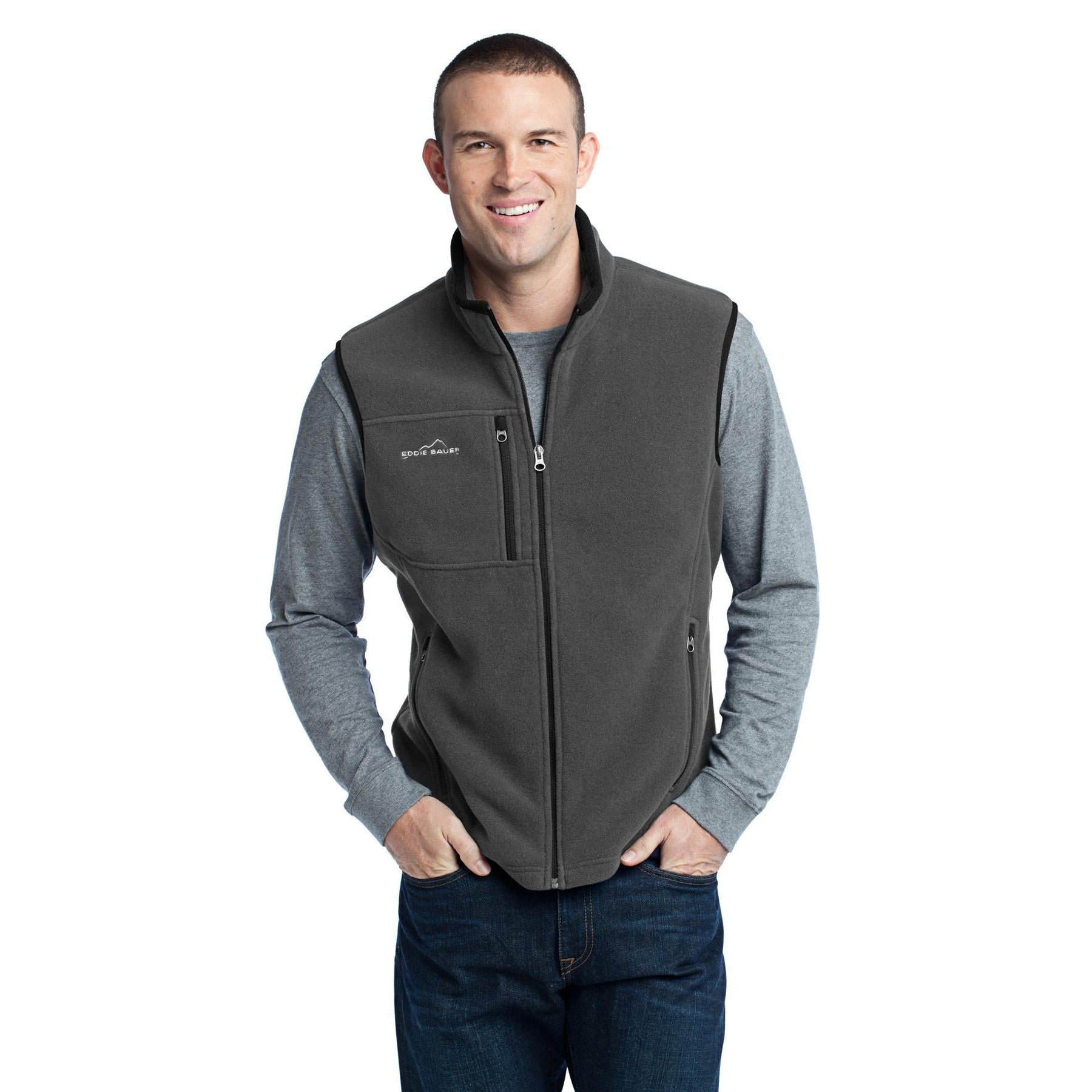 Eddie Bauer-Eddie Bauer® - Fleece Vest. EB204-MedTech-2