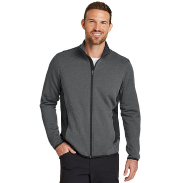 Eddie Bauer-Eddie Bauer® Full-Zip Heather Stretch Fleece Jacket. EB238-MedTech-2