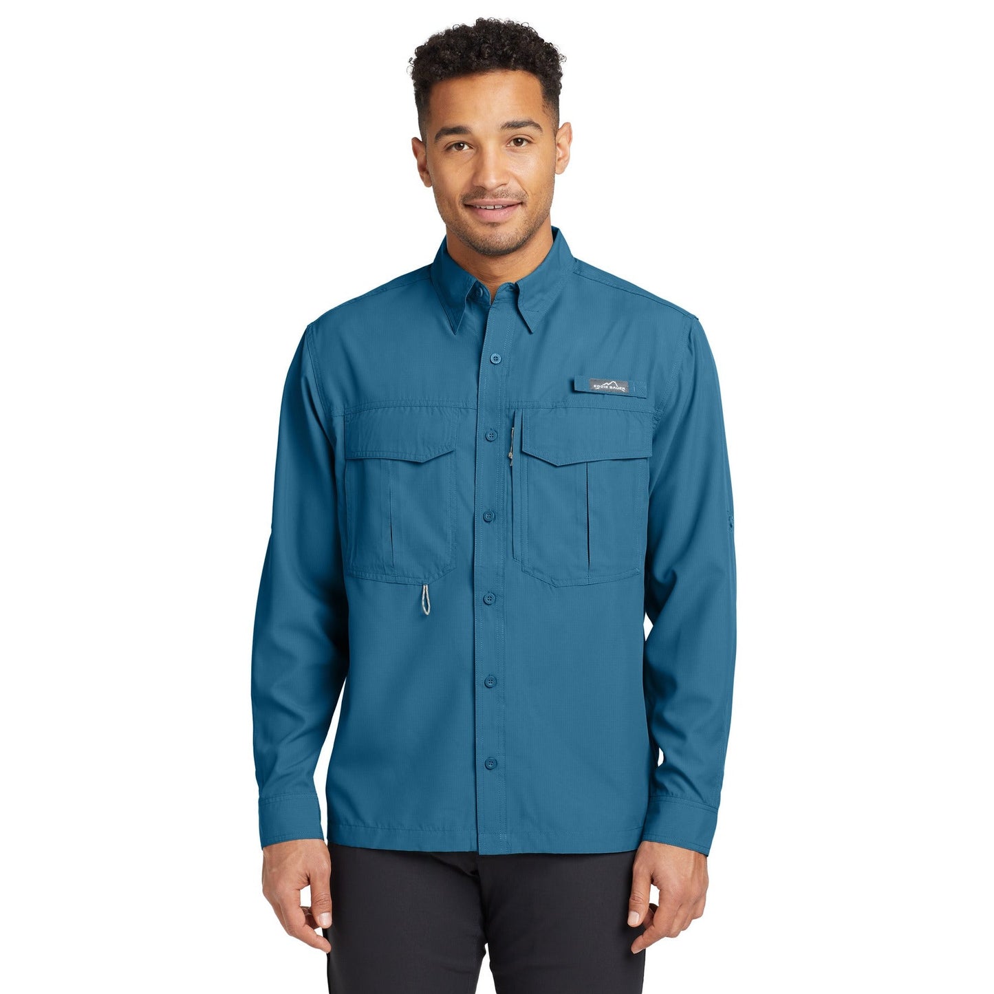 Eddie Bauer-Eddie Bauer® - Long Sleeve Performance Fishing Shirt. EB600-MedTech-3