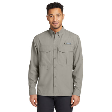 Eddie Bauer-Eddie Bauer® - Long Sleeve Performance Fishing Shirt. EB600-MedTech-2
