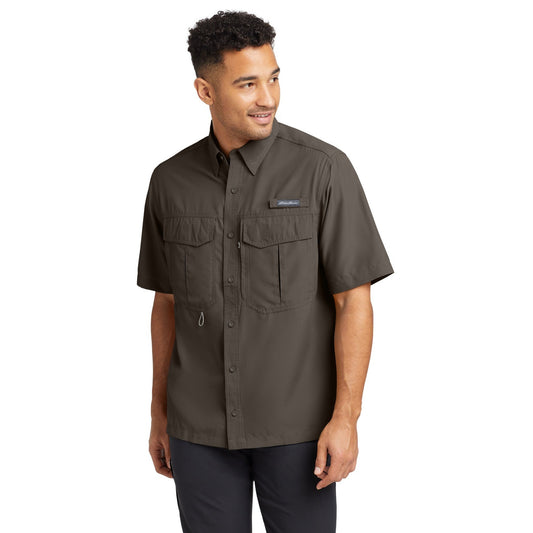 Eddie Bauer-Eddie Bauer® - Short Sleeve Performance Fishing Shirt. EB602-MedTech-1