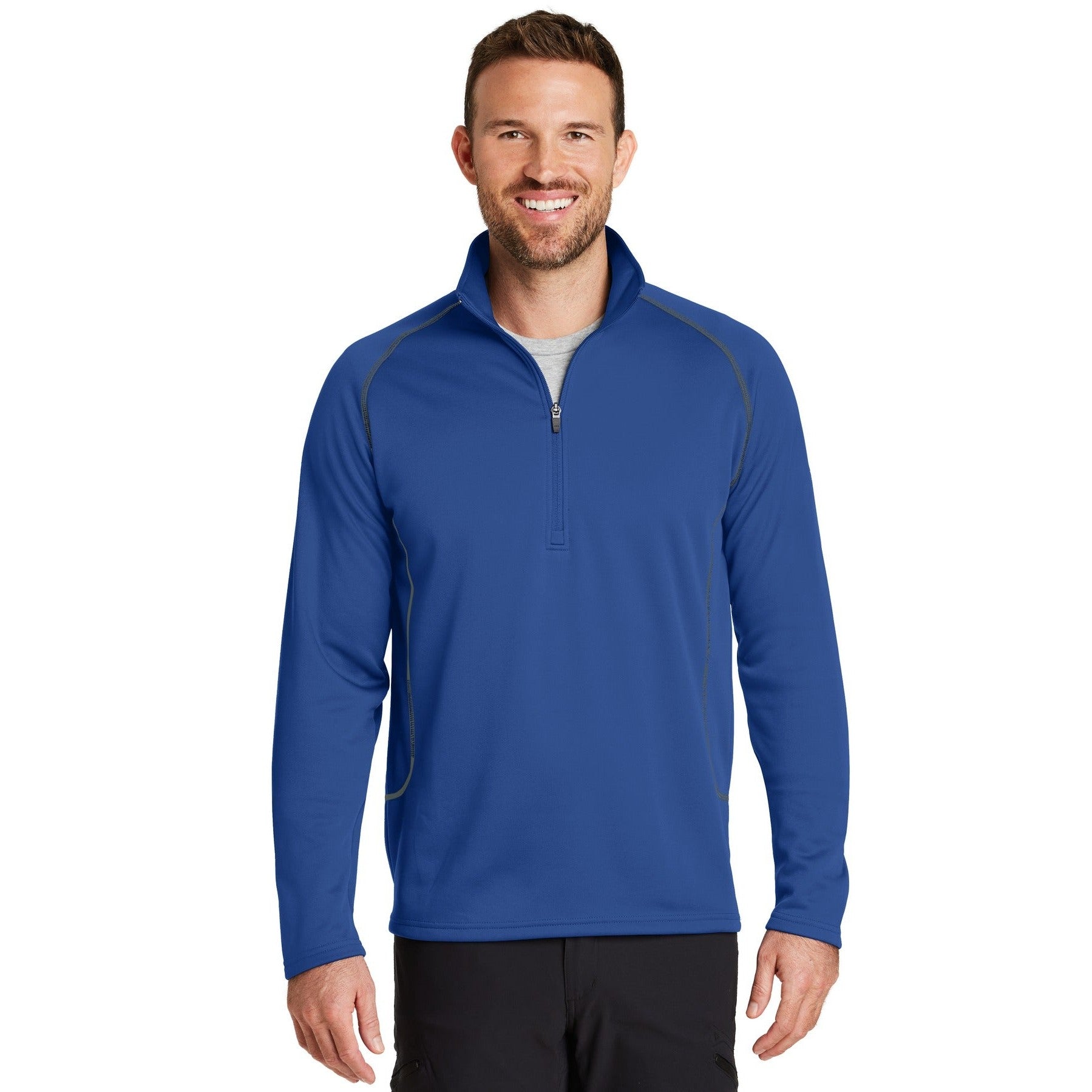 Eddie Bauer-Eddie Bauer® Smooth Fleece 1/2-Zip. EB236-MedTech-2