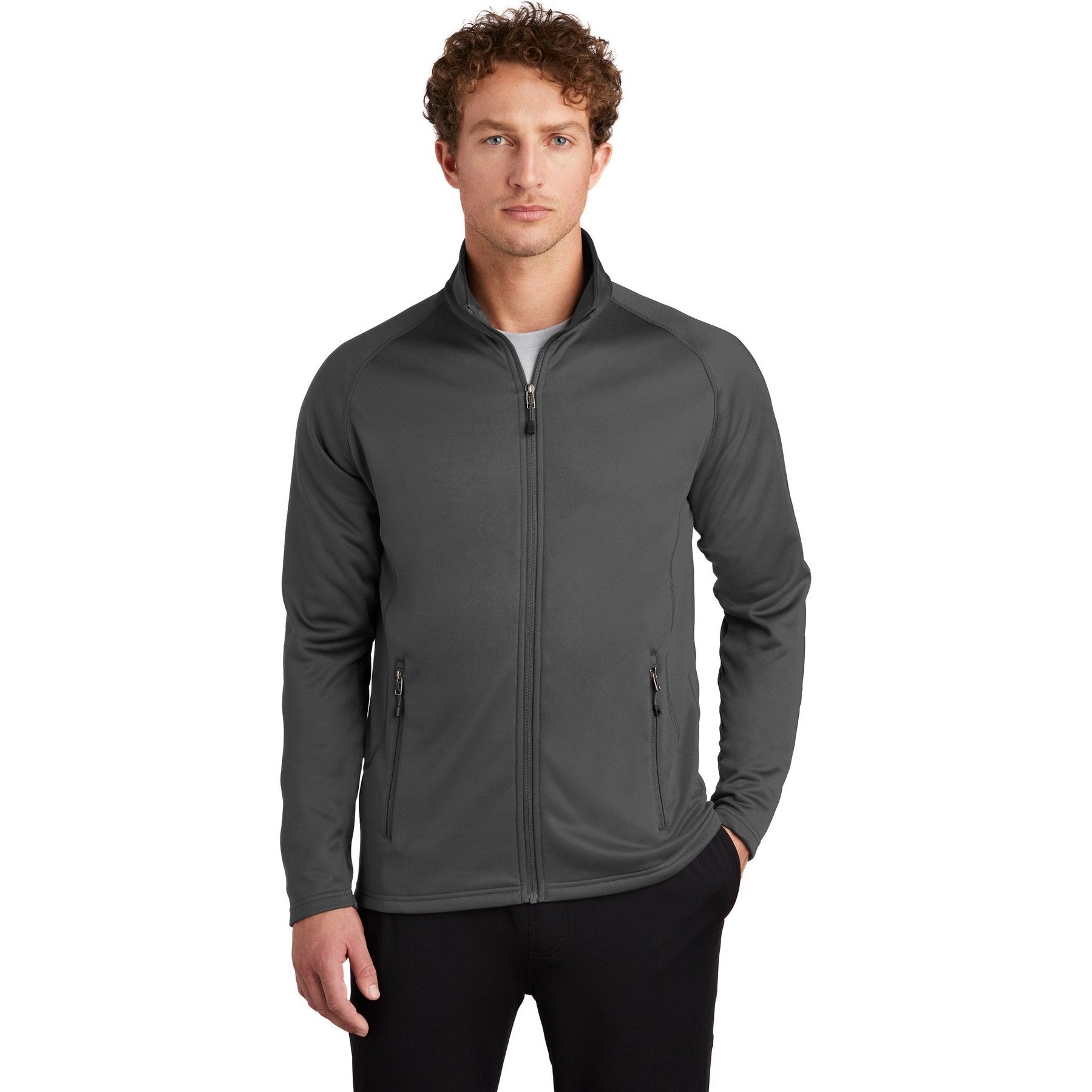Eddie Bauer-Eddie Bauer ® Smooth Fleece Full-Zip. EB246-MedTech-2