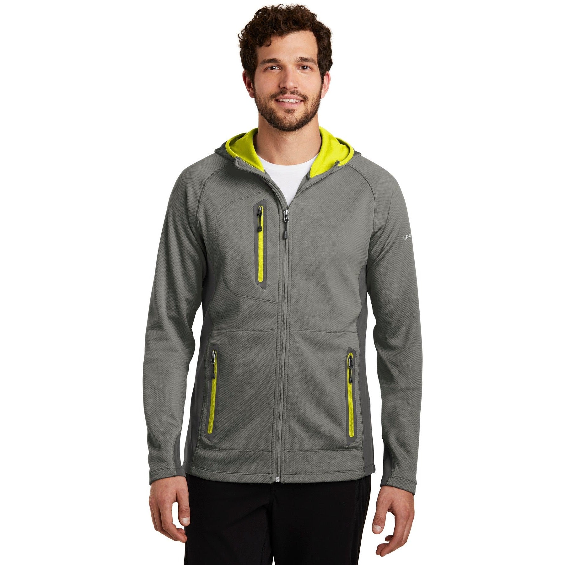 Eddie Bauer-Eddie Bauer ® Sport Hooded Full-Zip Fleece Jacket. EB244-MedTech-3