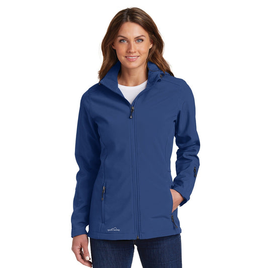 Eddie Bauer-Eddie Bauer® Women's Hooded Soft Shell Parka. EB537-MedTech-1