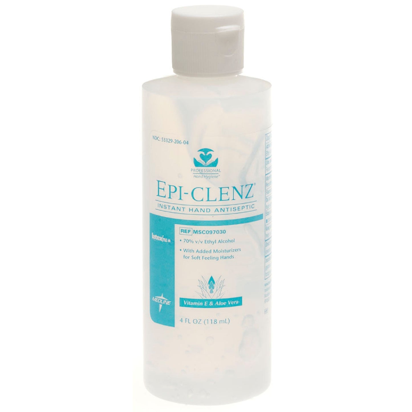 Medline-Epi-Clenz 4oz Instant Hand Sanitizer MANUFACTURE BACK ORDER-MedTech-1