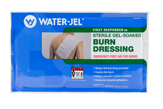 Safeguard Medical- First Responder Burn Dressing - 8" x 18" Case of 20-Medtech- 1