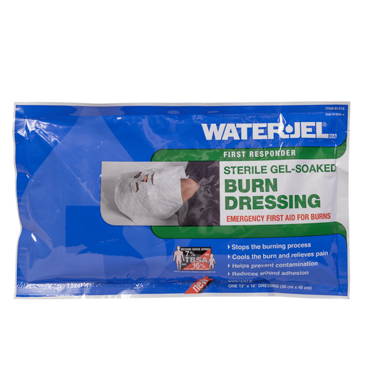 Safeguard Medical-First Responder Burn Dressing for Facial Burns - 12" x 16" Case of 20-MedTech-1
