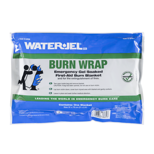 Safeguard Medical-First Responder Fire Blanket Burn Wrap 3' x 2.5' Case of 4-MedTech-1