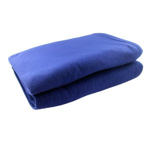 Generic-Fleece Emergency Blanket, Blue 60x84"-MedTech-1