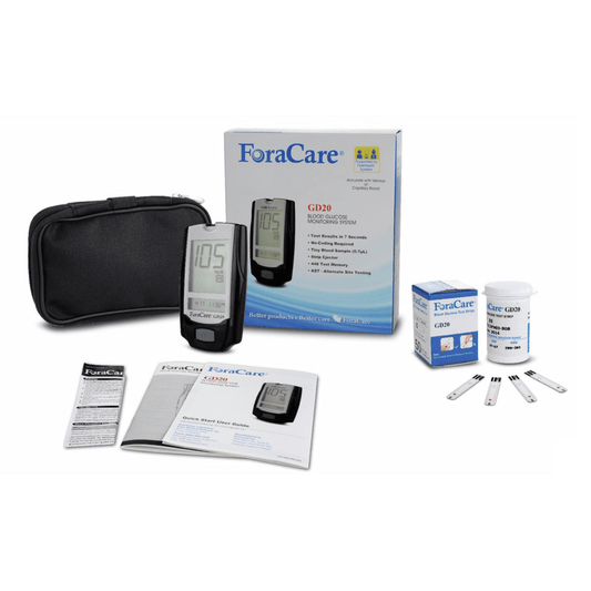 Links Medical-Fora GD20 Blood Glucose Monitoring System KIT-MedTech-1