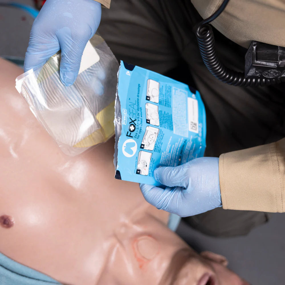 Safeguard Medical- FoxSeal Occlusive Dressing pack of 2-Medtech- 2