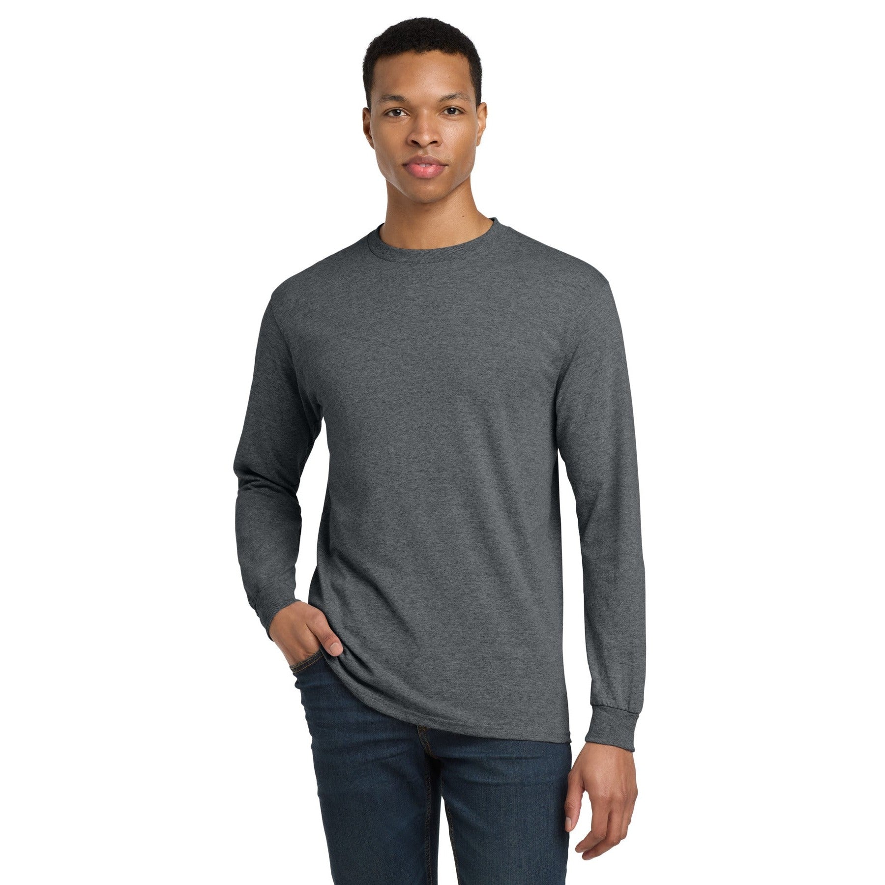 Gildan-Gildan® - DryBlend® 50 Cotton/50 Poly Long Sleeve T-Shirt. 8400-MedTech-4
