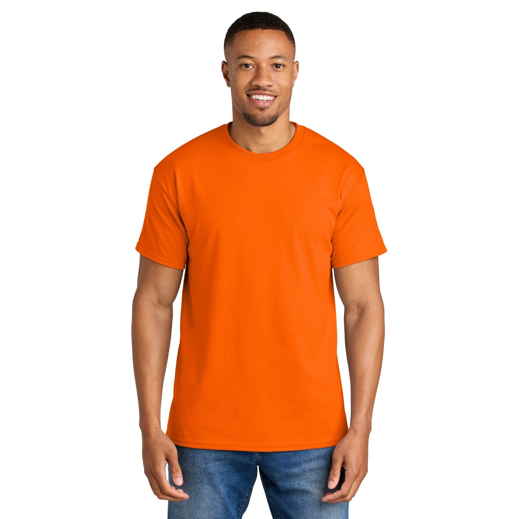 Gildan-Gildan® - DryBlend® 50 Cotton/50 Poly T-Shirt. 8000 1/2-MedTech-29