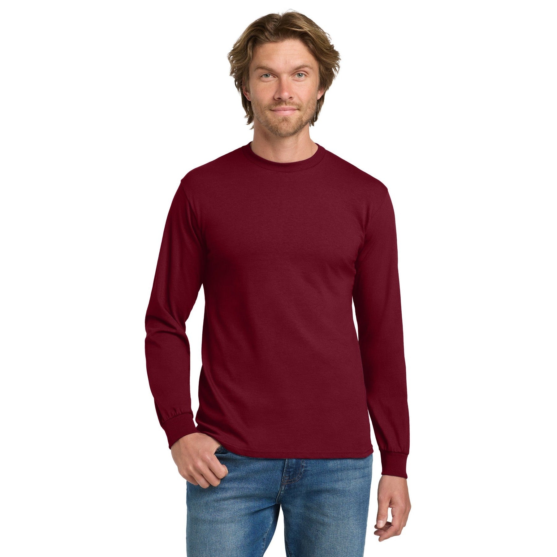Gildan-Gildan® - Heavy Cotton™ 100% Cotton Long Sleeve T-Shirt. 5400-MedTech-3