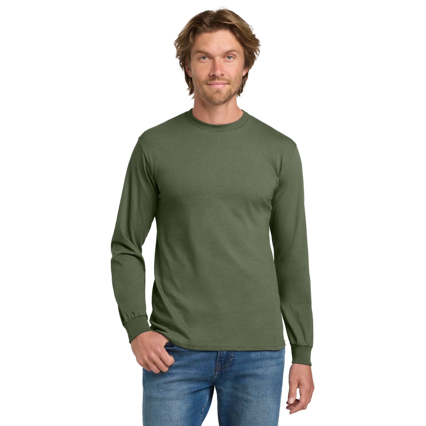 Gildan-Gildan® - Heavy Cotton™ 100% Cotton Long Sleeve T-Shirt. 5400-MedTech-16