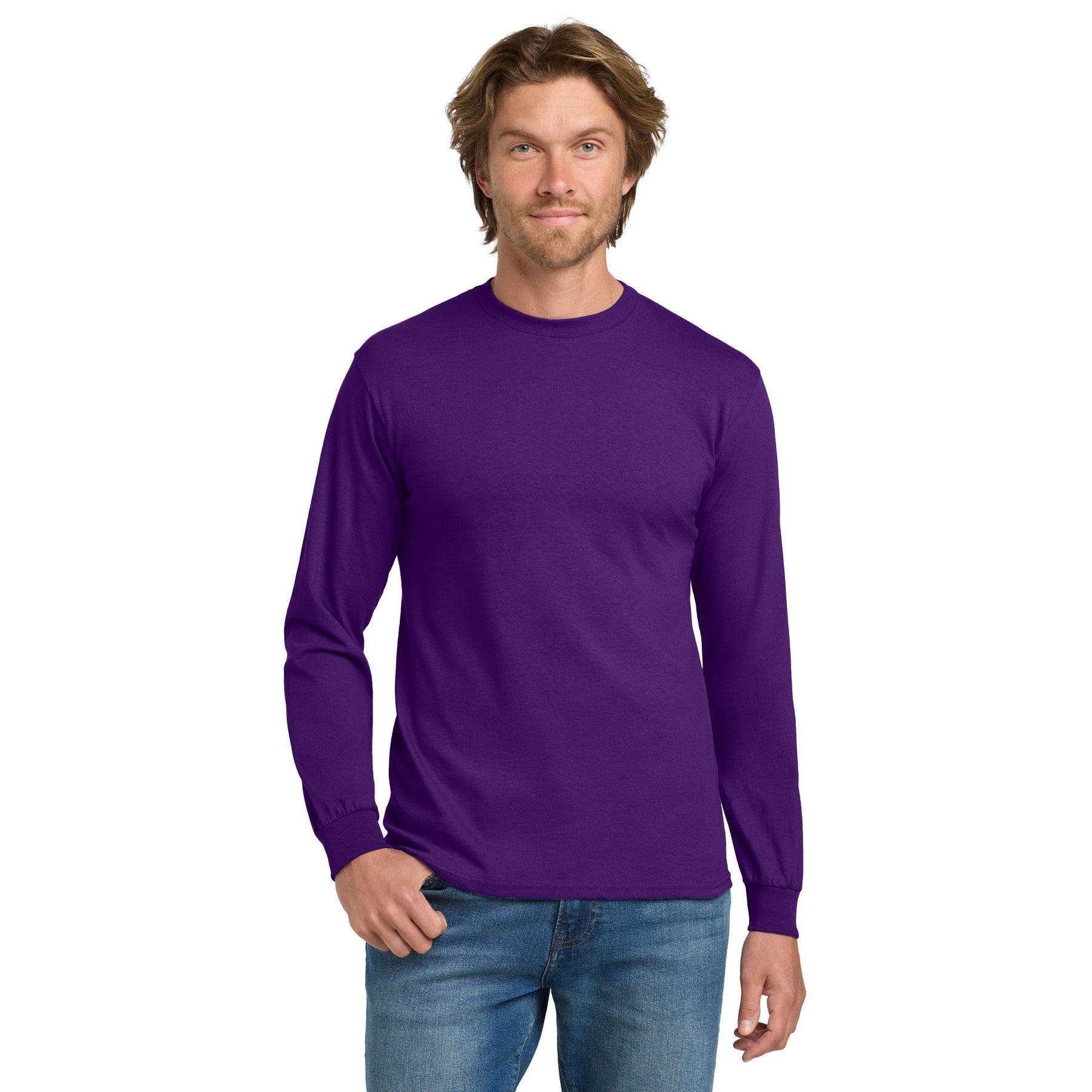 Gildan-Gildan® - Heavy Cotton™ 100% Cotton Long Sleeve T-Shirt. 5400-MedTech-19